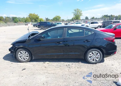 2020 Hyundai Elantra Se from USA, damaged, VIN KMHD74LFXLU056203